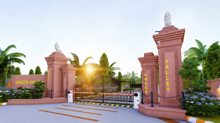 Shree Ganesh Green Valley patriotic theme township